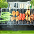 Portable Charcoal Large Creative New square Folding Grill