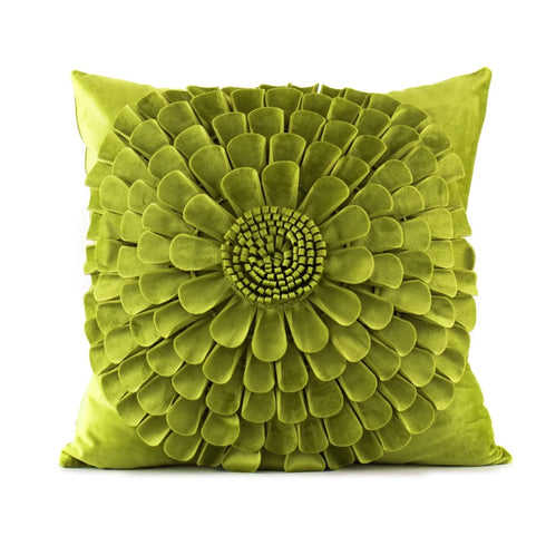 Petal Velvet Decorative Cushion Cover High Quality Custom Pillow