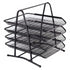 4-Tier Metal Wire Mesh