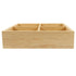 Wooden Candy Serving Tray With 6 Compartment Organizer