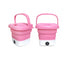 Foldable Compact Washing Machine -Pink