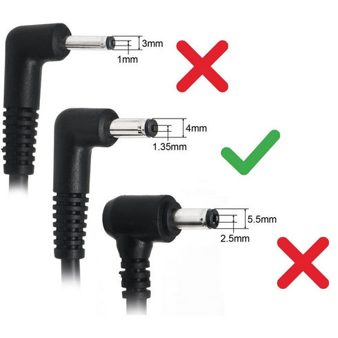 for As 19V 2.37A (45W) | 4.0x1.35mm