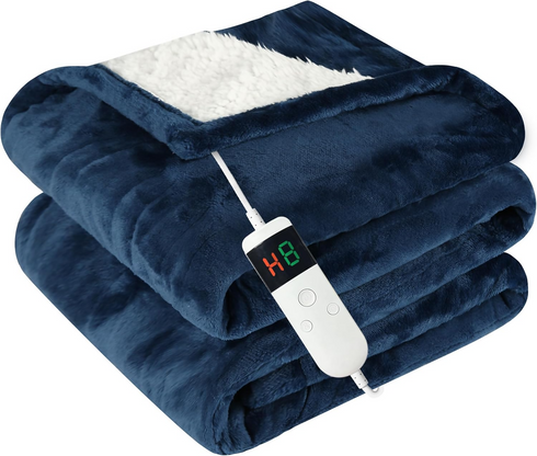 Heated Blanket with Auto Shut-off, 150 x 180 cm