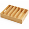 Adjustable Dividers Bamboo Drawer Organizer Tray for Kitchen/Room