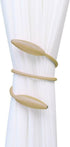 2 Pack Curtain Tiebacks -Cream