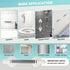 Strong Suction Grab Handrail Shower Safety Handrail For Bathroom