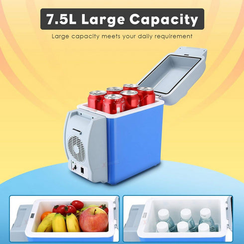 7.5L Portable Mini-Fridge Cooler Box