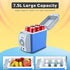 7.5L Portable Mini-Fridge Cooler Box