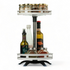 Multifunctional Tabletop 360 Rotating 2 Tier Spice Rack Organizer