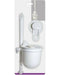 Suction Toilet Brush & Holder