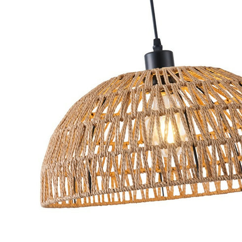 Rattan Hanging Lamp, Pendant Lights fixture.