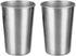 2Pcs Premium Stainless Steel Cups