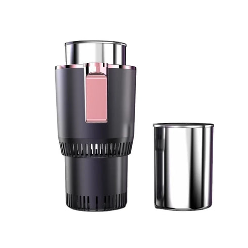 Portable Warmer and Cooler Smart Car Cup 12V Electric Mini Fridge Cup for Car and Home Use