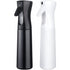 2 Spray Bottle, 300 ml Fine Mist Spray Bottle Sprayer for Hair Gardening - Black+White