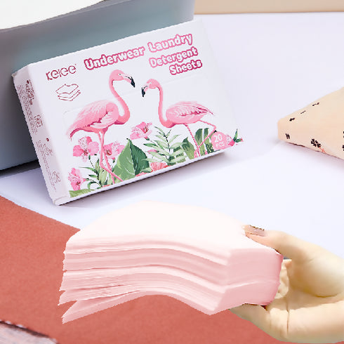 Underwear Laundry Detergent Paper Sheets.