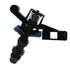 360 Degree Rotary Spray Sprinkler Garden Irrigation Watering System Black