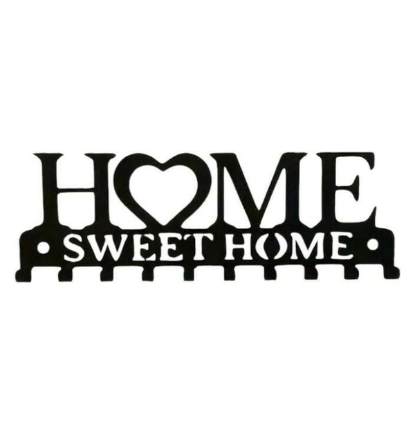 Wall Mounted Adhesive Hanger Organizer Hat Towel Rack Key Hanger