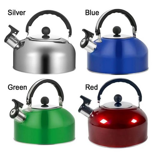 Stainless Steel Whistling Kettle 3.0L -GREEN