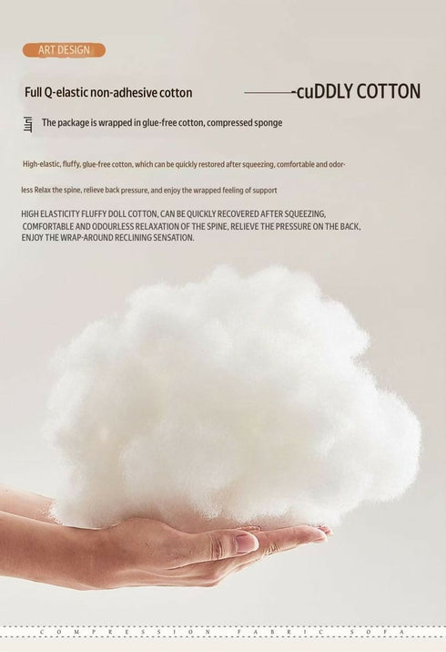 Modern Fully Compressed Luxury Sofa with High-Quality Memory Foam