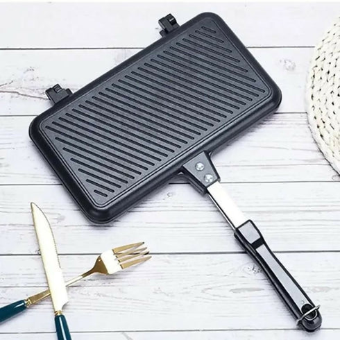 Non-Stick Sandwich Maker Bread Toast Breakfast Machine Pancake