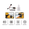 RC Bulldozer With Lights & Smoke Function - Remote Control Toy Vehicle