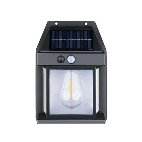 Solar Powered Outdoor Human Induction Wall Mounted LED Light