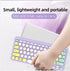 Retro 2.4GHz Wireless Keyboard and Mouse Combo Set.