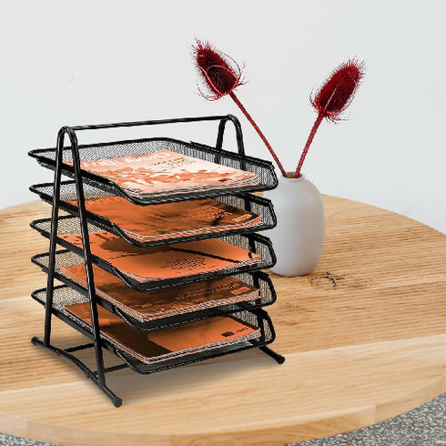 5 Tier Desk Organizer and Paper Tray Set