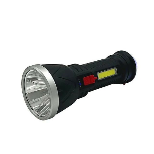 Rotating Color LED Light COB Side Light Rechargeable Emergency Flashlight
