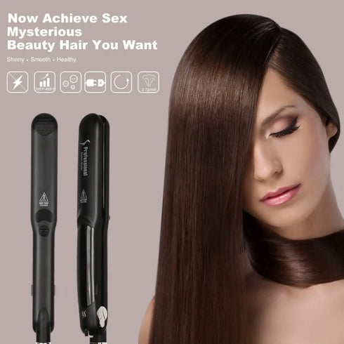 Professional Vapour Infusion Flat Iron Steam Style Hair Straightener