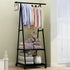 Triangle Clothes Rack -Moveable - Black