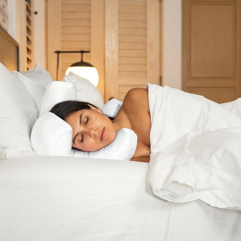 Flawless Face Pillow-Beauty Sleep, Anti Wrinkles-Aging, Back Sleeping