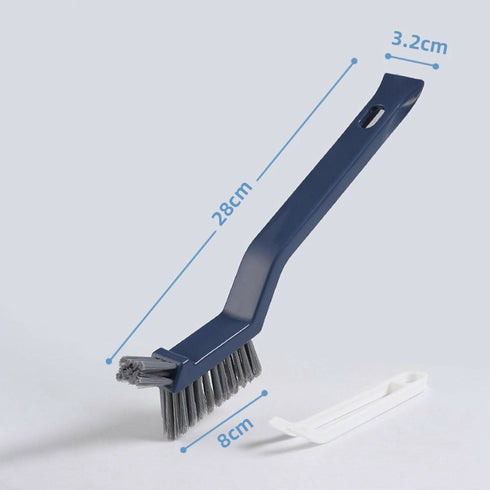 Small Floor Brush for Home Bathroom Blue