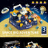 Space Adventure Race Track Set for Kids Inertia Toy