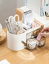 Multi-Compartment Compact Two-Drawer Desk Organizer