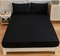 Non-Slip Fixed Bedspread, All-Inclusive Mattress, Dust Cover Bed Cover with Pillowcase- black - QUEN