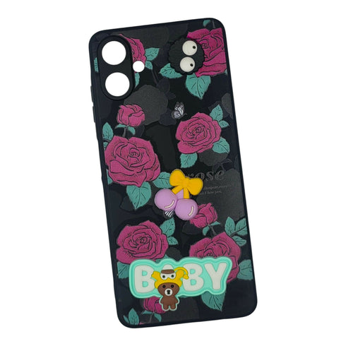 Cute 3D Cartoon Silicone Phone Case Cover Compatible with Samsung A06