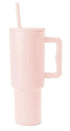 40oz Flask with Handle & Straw