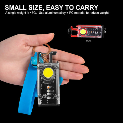 COB+led Torch Portable Mini Rechargeable Flashlights