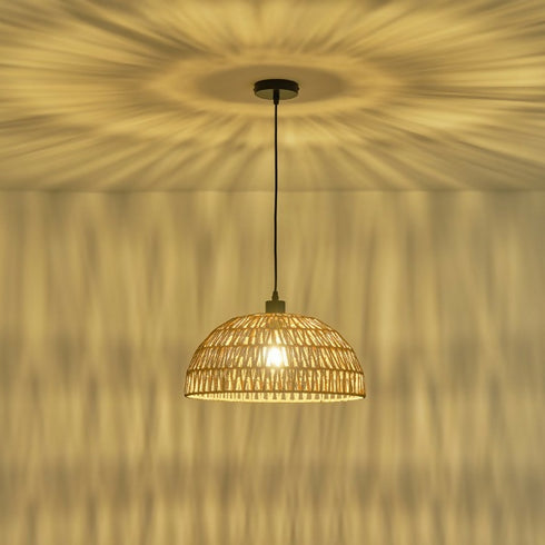 Rattan Hanging Lamp, Pendant Lights fixture.