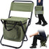 Fishing Chair with Cooler Bag Fishing Stool Foldable Camping Chair