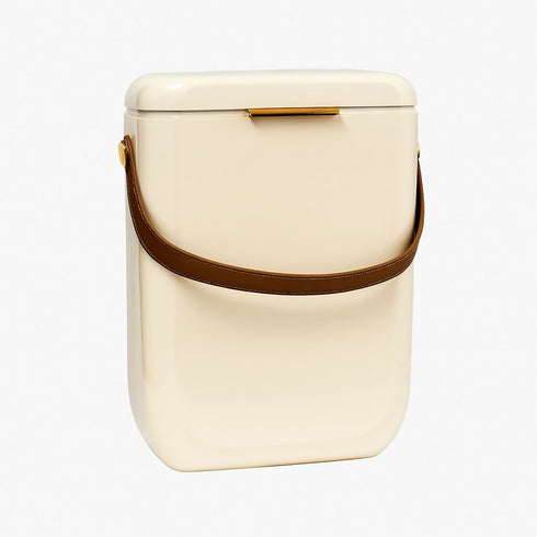 Portable Cooler Box with leather handle
