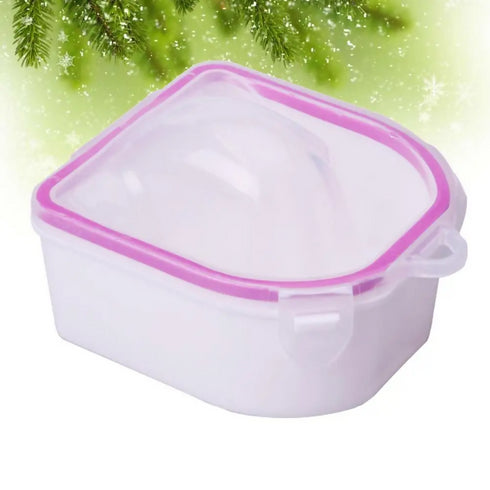 UV Gel Nail Polish Soak Off Bowl - purple