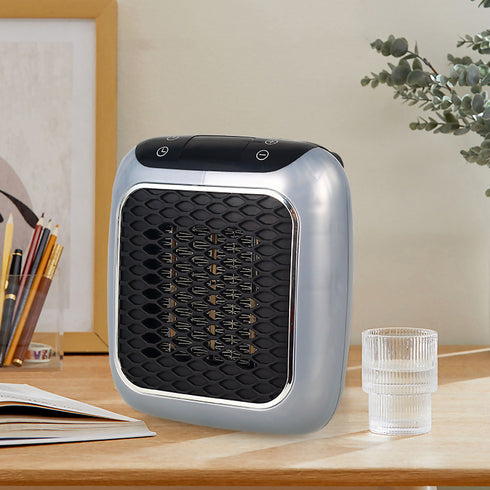 Small Electric Heater, Wall-Mounted or Desktop for Fast Heating.