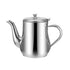 Stainless Steel Teapot With Filter Golden Kitchen Oil Filter Pot Liquid Seasoning Container