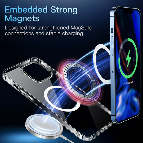 Clear Case/Cover with MagSafe For iPhone 14
