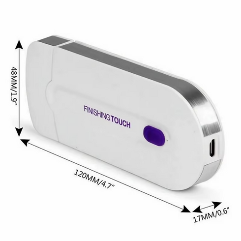 Finishing touch hair remover