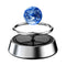 Air Freshener Solar Automatic Powered Rotation Galaxy Interstellar Ball -blue