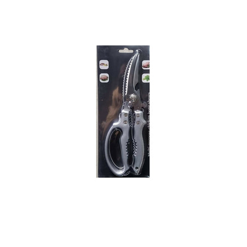 Multi-Purpose Poultry Shears with Serrated Blade