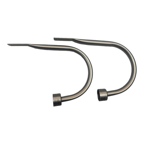 Curtain Tiebacks Matt Silver Ball